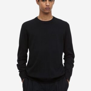 Slim Fit Fine-knit Cotton Sweater